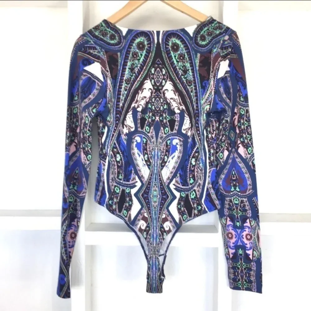Free People Intimately Pick A Place Bodysuit M